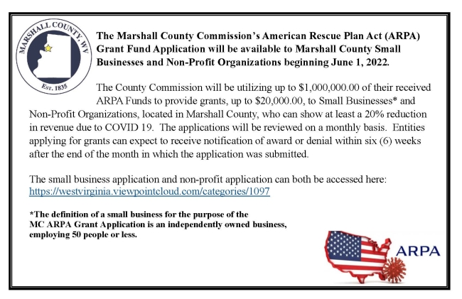 ARPA Grant Fund Application Notice