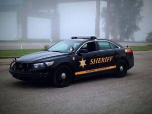 Marshall County Sheriff's Car