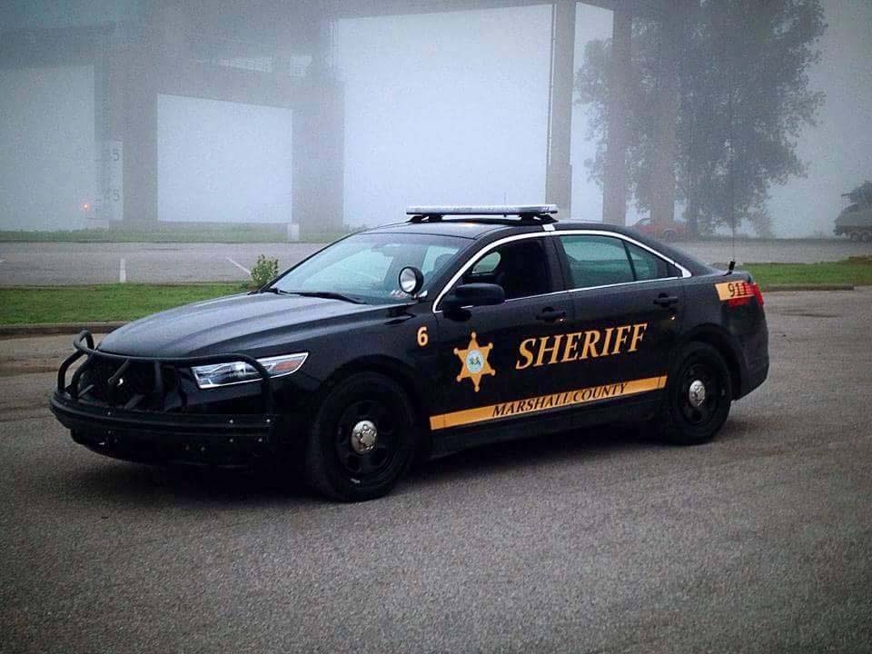 Marshall County Sheriff's Car